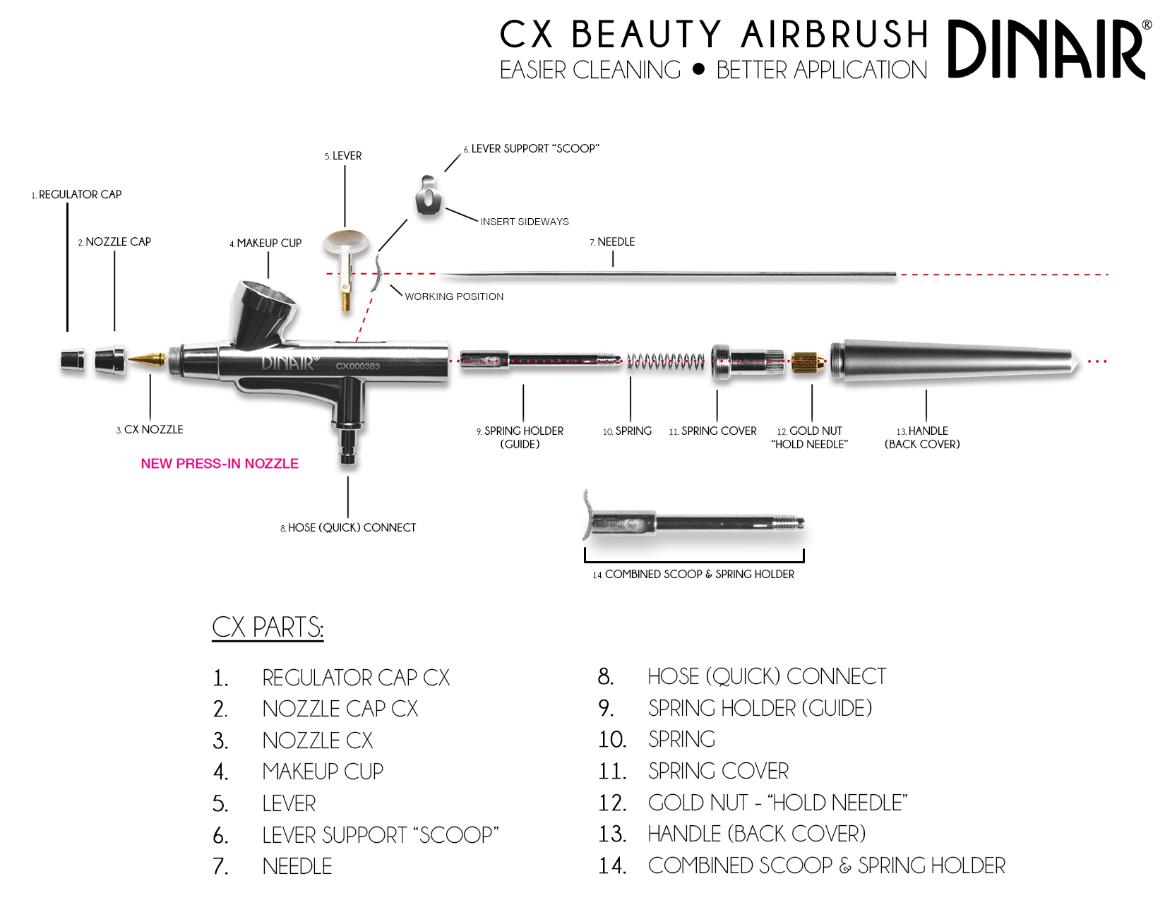 Airbrush Makeup Airbush CX