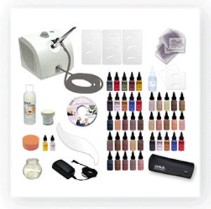 Makeup  Rosacea on Professional Airbrush Makeup Kits By Dinair
